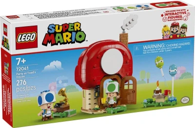 Lego SUPER MARIO Toad a párty v jeho domku 72041 (stavebnice) Lego SUPER MARIO Toad a párty v jeho domku 72041 (stavebnice)