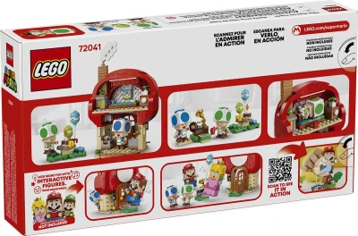 Lego SUPER MARIO Toad a párty v jeho domku 72041 (stavebnice)
