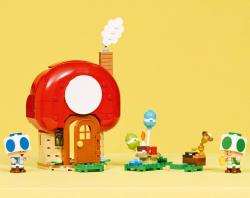 Lego SUPER MARIO Toad a párty v jeho domku 72041 (stavebnice)