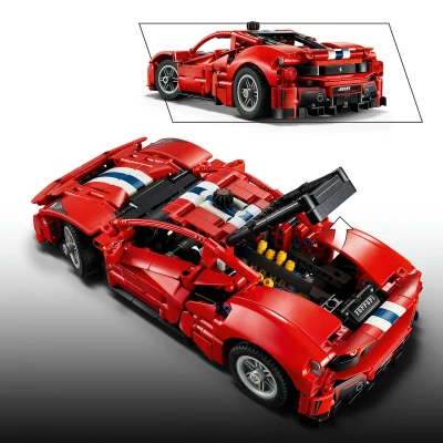 Lego TECHNIC Auto Ferrari 488 PISTA 42235 (stavebnice)