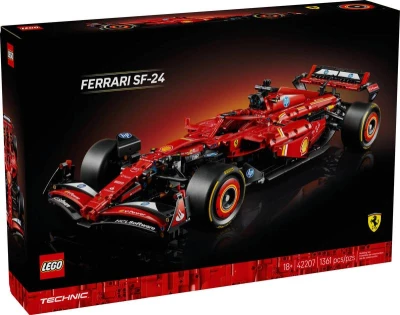 Lego TECHNIC Auto Formule Ferrari SF-24 F1 42207 (stavebnice)