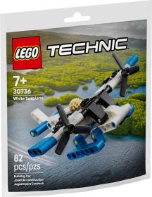 Lego TECHNIC Hydroplán biely 30736 (stavebnica) Lego TECHNIC Hydroplán biely 30736 (stavebnica)