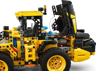 Lego TECHNIC Kolový nakladač Volvo L120 Electric 42209 (stavebnice)