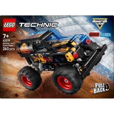 Lego TECHNIC Monster Jam Grave Digger Oheň a led 42219 (stavebnice)