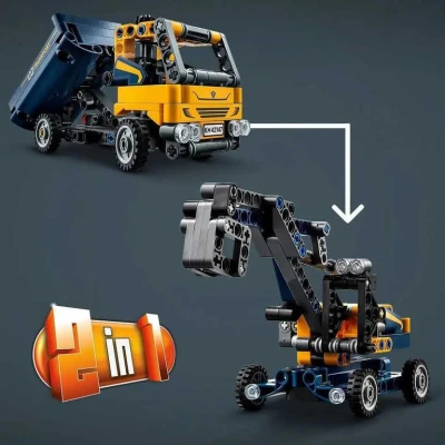 Lego TECHNIC Náklaďák sklápěč 2v1 42147 (stavebnice)