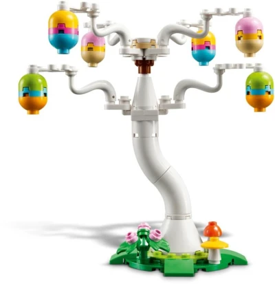 Lego Veľkonočný zajko, kuriatko a zbieranie vajíčok 40808 (stavebnica)