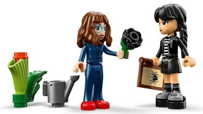 Lego WEDNESDAY Černá jiřina 76784 (stavebnice)