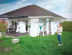 Leifheit Sušák rozkládací 40m zahr.LINOMATIC 400 EASY 85285