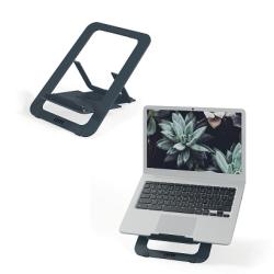 Leitz Ergo cestovní ultratenký stojan na notebook, hliníkový, tmavě šedý Leitz Ergo cestovní ultratenký stojan na notebook, hliníkový, tmavě šedý