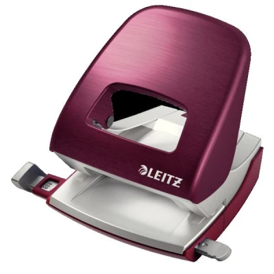 Leitz Stolní děrovačka NeXXt STYLE 5006, granátově červená