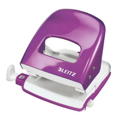 Leitz Stolní děrovačka NeXXt WOW 5008, purpurová, box
