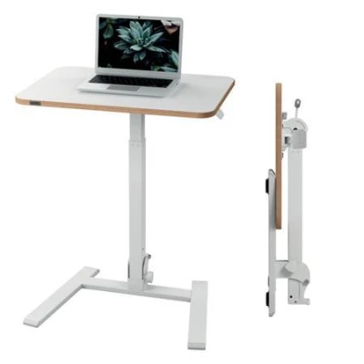 Leitz Výškově nastavitelný skládací ergonomický stůl Ergo, bílý