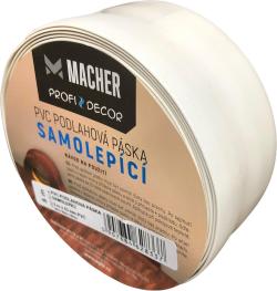 Lemovka podlahová samolepicí 52mm/5m PVC BÍ