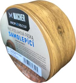 Lemovka podlahová samolepicí 52mm/5m PVC dub wild