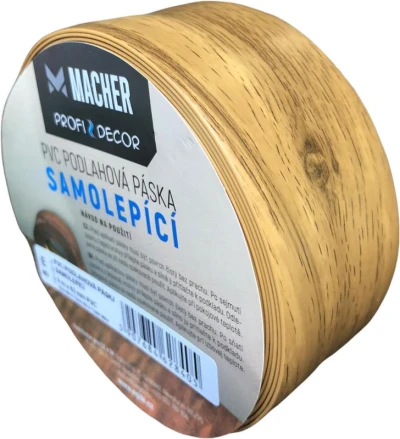 Lemovka podlahová samolepicí 52mm/5m PVC dub wild