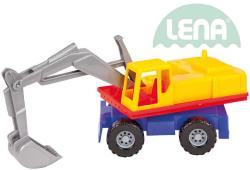 Lena Auto funkční bagr plastový 27cm