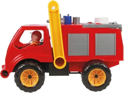 Lena Auto hasičské plastové 29cm aktivní hasiči stříkací vodu set s panáčkem 415