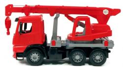 Lena Auto jeřáb Mercedes Arocs 70cm funkční červený plast