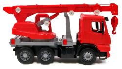 Lena Auto jeřáb Mercedes Arocs 70cm funkční červený plast
