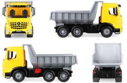 Lena Auto Mercedes Arocs sklápěč odstrkovadlo 70cm 3-osé odrážedlo na písek