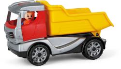 Lena Baby Truckies Stavba set 2 autíčka s figurkami a dopravním značením