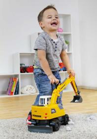 Lena Bagr funkční 48cm Worxx 1:15 Liebherr A918 Litronic plast v krabici