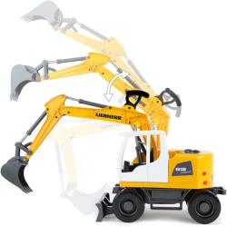 Lena Bagr funkční 48cm Worxx 1:15 Liebherr A918 Litronic plast v krabici