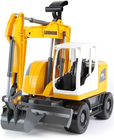 Lena Bagr funkční 48cm Worxx 1:15 Liebherr A918 Litronic plast v krabici