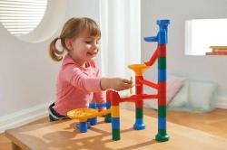 Lena Dráha kuličková set 34 dílků + 10 kuliček plast v krabici