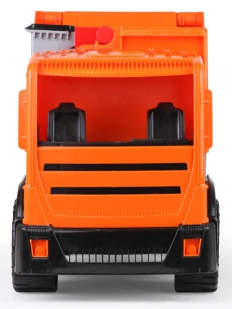 Lena GIGA TRUCKS Auto 2 osé funkční popeláři + 2 kontejnery na písek