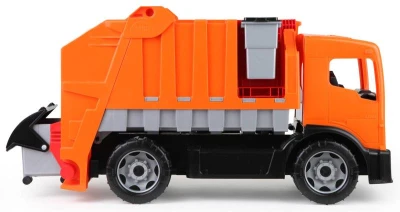 Lena GIGA TRUCKS Auto 2 osé funkční popeláři + 2 kontejnery na písek