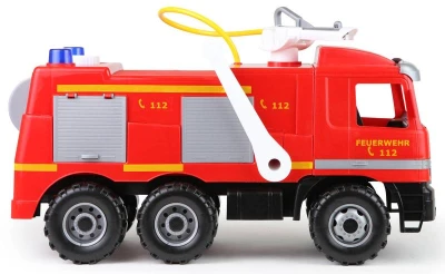 Lena GIGA TRUCKS Auto Mercedes hasiči s vodním dělem stříká vodu