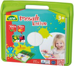 Lena Mozaika klobouček hladký barevný 1cm + 1,5cm set 400ks v kufříku Lena Mozaika klobouček hladký barevný 1cm + 1,5cm set 400ks v kufříku