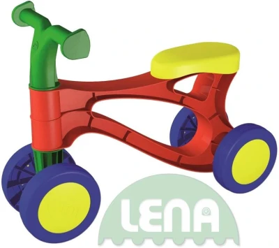 Lena Odrážedlo Rolocykl červený 48cm baby odstrkovadlo