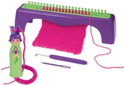 Lena Pletací stav kreativní dětský set s vlnou a nástroji 42679