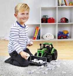 Lena Traktor funkční se lžící 45cm Worxx 1:15 DeutzFahr Agrotron 7250 plast