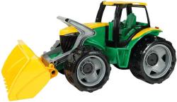Lena Traktor plastový zelený set se lžící a přívěsem 110cm v krabici