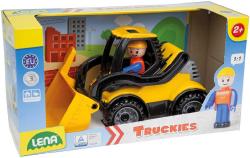 Lena Truckies nakladač 20cm set baby autíčko + panáček 01622 plast