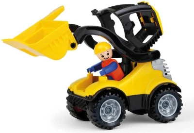 Lena Truckies nakladač 20cm set baby autíčko + panáček 01622 plast