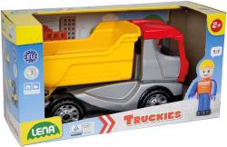 Lena Truckies sklápěč 22cm set baby autíčko + panáček 01620 plast
