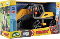 Lena TRUXX 2 auto bagr funkční set s figurkou plast v krabici