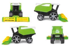 Lena TRUXX 2 Auto kombajn funkční set žací stroj s figurkou plast