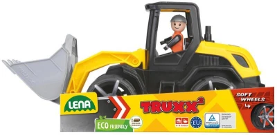 Lena TRUXX 2 auto nakladač funkční set s figurkou plast
