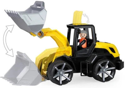 Lena TRUXX 2 auto nakladač funkční set s figurkou plast