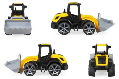 Lena TRUXX 2 auto nakladač funkční set s figurkou plast