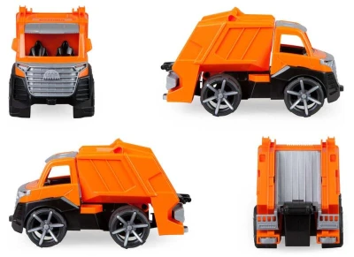 Lena TRUXX 2 auto popeláři funkční set s figurkou plast v krabici