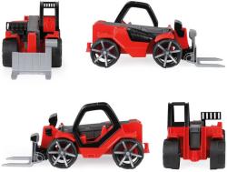 Lena TRUXX 2 Teleskopický nakladač funkční set s figurkou plast v krabici