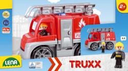 Lena Truxx Baby auto funkční hasiči 29cm set s figurkou plast v krabici