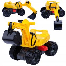 Lena TRUXX Bagr 67cm dětské odrážedlo na písek odstrkovadlo funkční lžíce