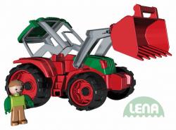 Lena Truxx Traktor 33cm s figurkou řidič (vozítko na písek) Lena Truxx Traktor 33cm s figurkou řidič (vozítko na písek)